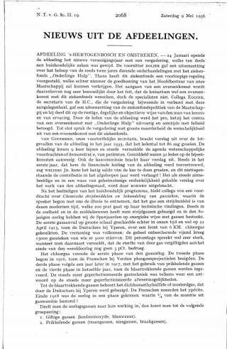 Eerste pagina van het artikel zoals het is gepubliceerd in het tijdschrift