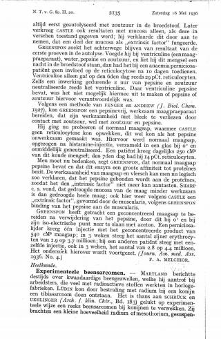 Eerste pagina van het artikel zoals het is gepubliceerd in het tijdschrift