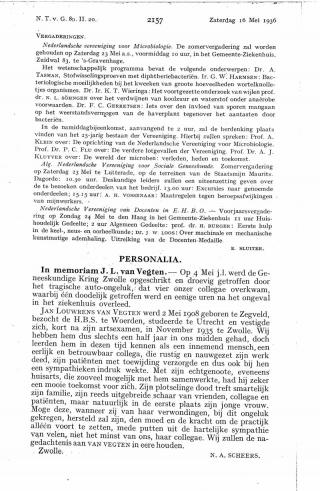 Eerste pagina van het artikel zoals het is gepubliceerd in het tijdschrift