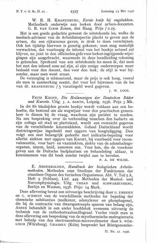 Eerste pagina van het artikel zoals het is gepubliceerd in het tijdschrift