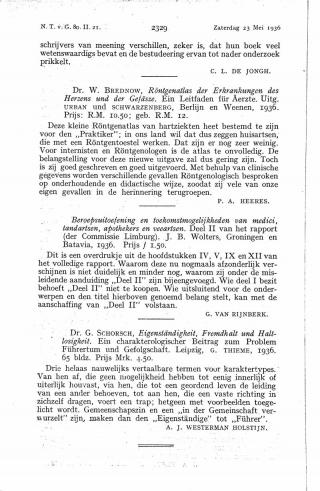 Eerste pagina van het artikel zoals het is gepubliceerd in het tijdschrift