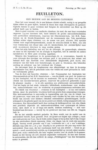 Eerste pagina van het artikel zoals het is gepubliceerd in het tijdschrift