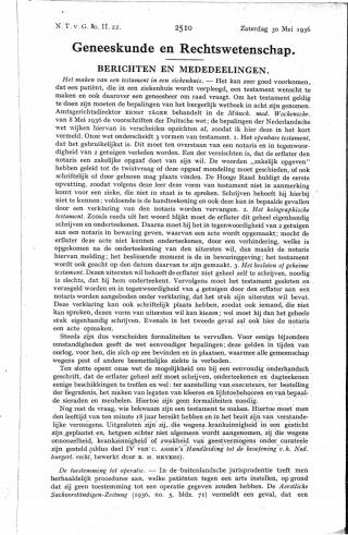 Eerste pagina van het artikel zoals het is gepubliceerd in het tijdschrift