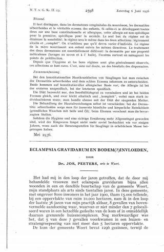 Eerste pagina van het artikel zoals het is gepubliceerd in het tijdschrift