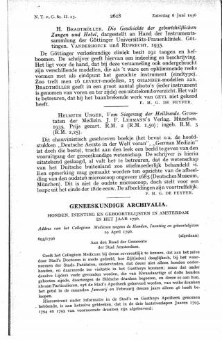 Eerste pagina van het artikel zoals het is gepubliceerd in het tijdschrift