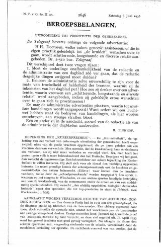 Eerste pagina van het artikel zoals het is gepubliceerd in het tijdschrift