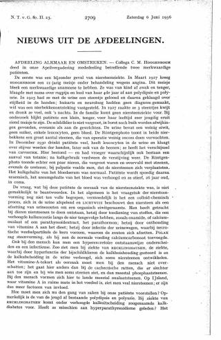 Eerste pagina van het artikel zoals het is gepubliceerd in het tijdschrift