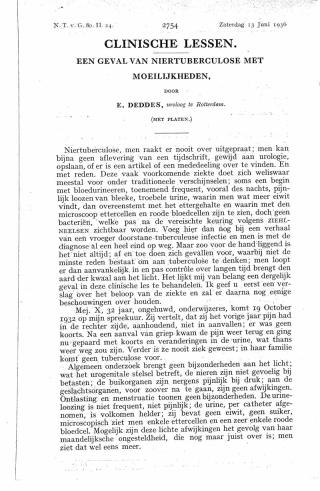 Eerste pagina van het artikel zoals het is gepubliceerd in het tijdschrift