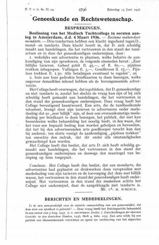 Eerste pagina van het artikel zoals het is gepubliceerd in het tijdschrift