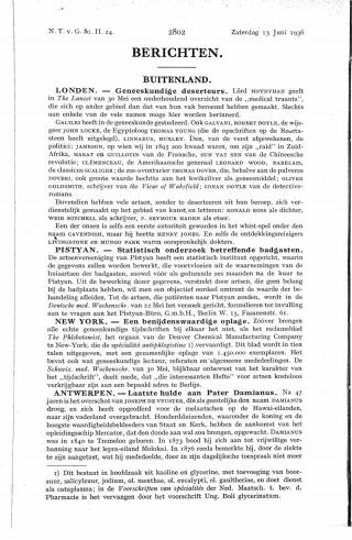 Eerste pagina van het artikel zoals het is gepubliceerd in het tijdschrift