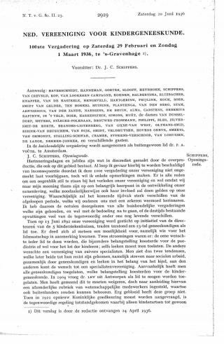 Eerste pagina van het artikel zoals het is gepubliceerd in het tijdschrift