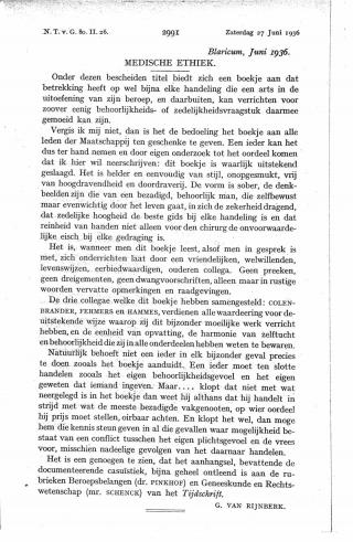 Eerste pagina van het artikel zoals het is gepubliceerd in het tijdschrift
