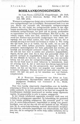 Eerste pagina van het artikel zoals het is gepubliceerd in het tijdschrift