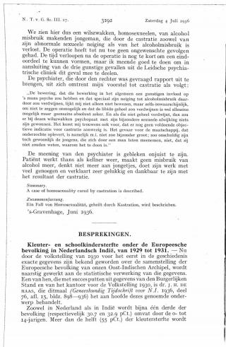 Eerste pagina van het artikel zoals het is gepubliceerd in het tijdschrift