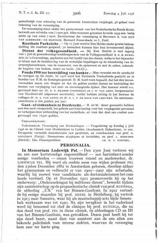 Eerste pagina van het artikel zoals het is gepubliceerd in het tijdschrift