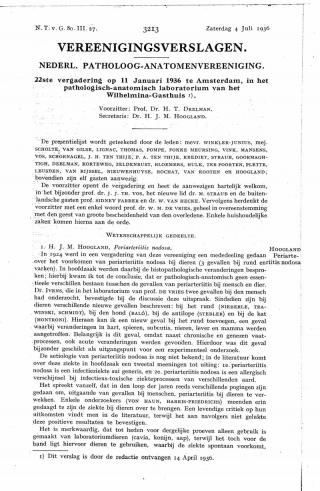 Eerste pagina van het artikel zoals het is gepubliceerd in het tijdschrift