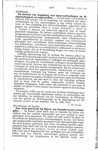 Eerste pagina van het artikel zoals het is gepubliceerd in het tijdschrift