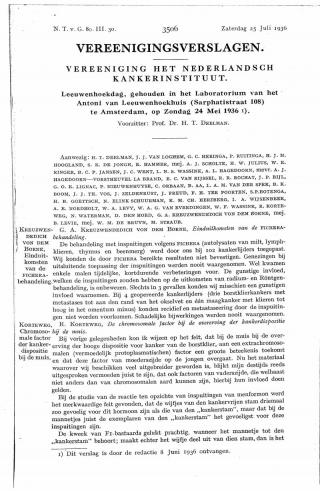 Eerste pagina van het artikel zoals het is gepubliceerd in het tijdschrift