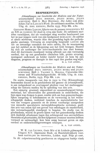 Eerste pagina van het artikel zoals het is gepubliceerd in het tijdschrift