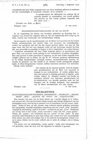 Eerste pagina van het artikel zoals het is gepubliceerd in het tijdschrift