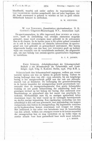 Eerste pagina van het artikel zoals het is gepubliceerd in het tijdschrift