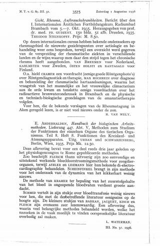 Eerste pagina van het artikel zoals het is gepubliceerd in het tijdschrift