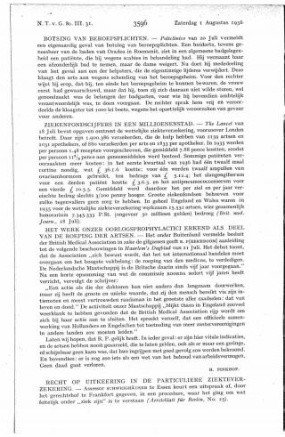 Eerste pagina van het artikel zoals het is gepubliceerd in het tijdschrift