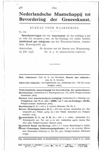 Eerste pagina van het artikel zoals het is gepubliceerd in het tijdschrift