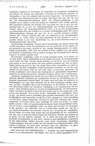 Eerste pagina van het artikel zoals het is gepubliceerd in het tijdschrift