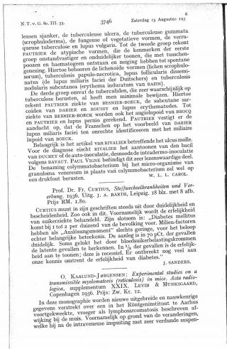 Eerste pagina van het artikel zoals het is gepubliceerd in het tijdschrift