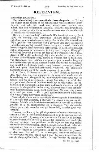 Eerste pagina van het artikel zoals het is gepubliceerd in het tijdschrift