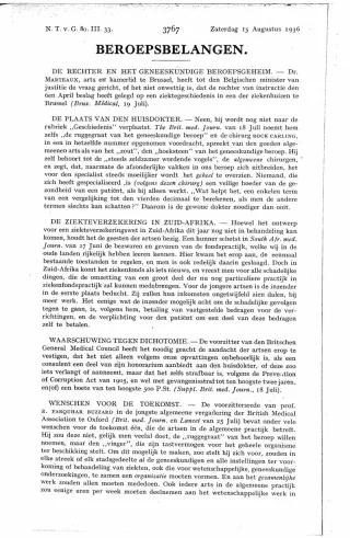 Eerste pagina van het artikel zoals het is gepubliceerd in het tijdschrift