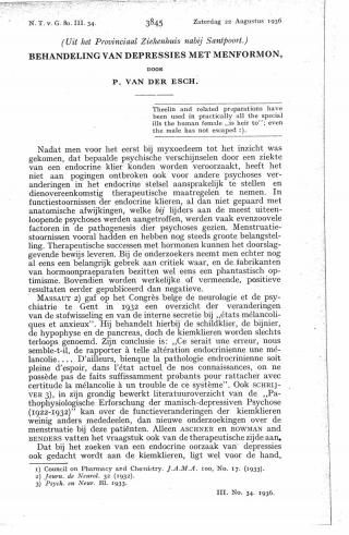 Eerste pagina van het artikel zoals het is gepubliceerd in het tijdschrift