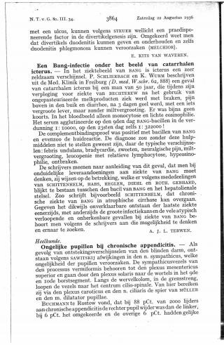 Eerste pagina van het artikel zoals het is gepubliceerd in het tijdschrift