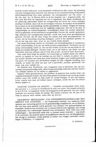 Eerste pagina van het artikel zoals het is gepubliceerd in het tijdschrift