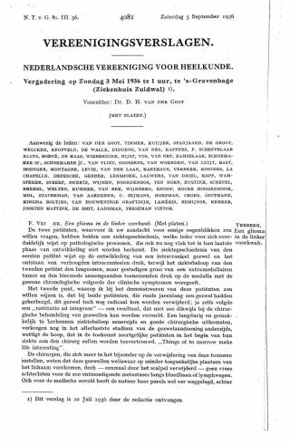 Eerste pagina van het artikel zoals het is gepubliceerd in het tijdschrift