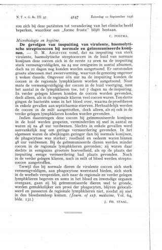 Eerste pagina van het artikel zoals het is gepubliceerd in het tijdschrift