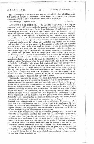 Eerste pagina van het artikel zoals het is gepubliceerd in het tijdschrift