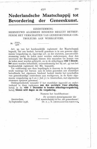 Eerste pagina van het artikel zoals het is gepubliceerd in het tijdschrift