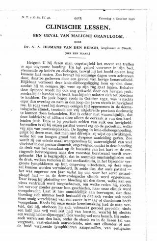 Eerste pagina van het artikel zoals het is gepubliceerd in het tijdschrift