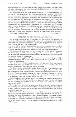 Eerste pagina van het artikel zoals het is gepubliceerd in het tijdschrift