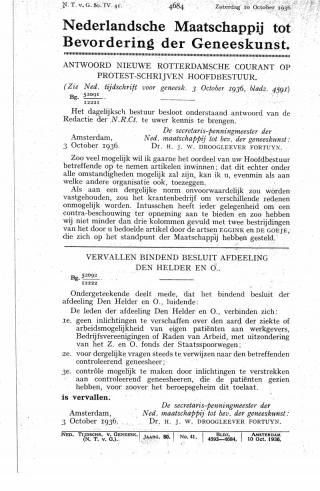 Eerste pagina van het artikel zoals het is gepubliceerd in het tijdschrift