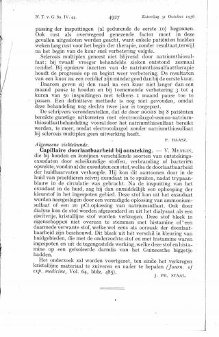 Eerste pagina van het artikel zoals het is gepubliceerd in het tijdschrift