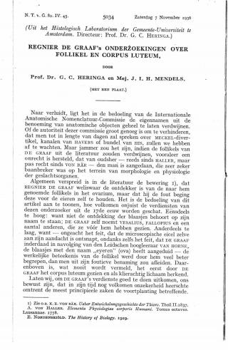 Eerste pagina van het artikel zoals het is gepubliceerd in het tijdschrift