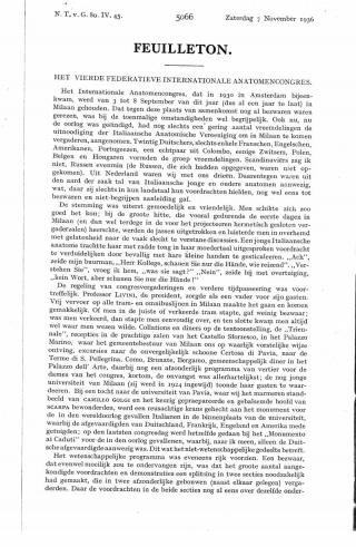 Eerste pagina van het artikel zoals het is gepubliceerd in het tijdschrift