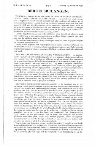 Eerste pagina van het artikel zoals het is gepubliceerd in het tijdschrift