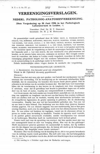 Eerste pagina van het artikel zoals het is gepubliceerd in het tijdschrift