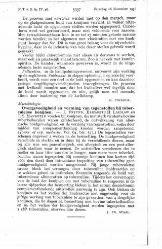 Eerste pagina van het artikel zoals het is gepubliceerd in het tijdschrift