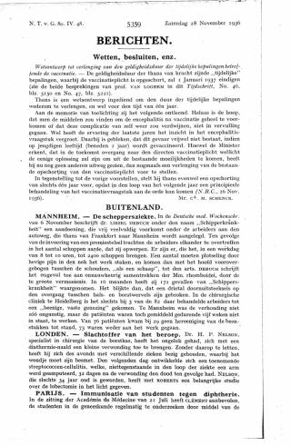 Eerste pagina van het artikel zoals het is gepubliceerd in het tijdschrift