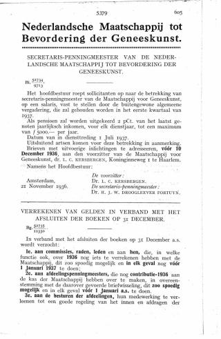 Eerste pagina van het artikel zoals het is gepubliceerd in het tijdschrift